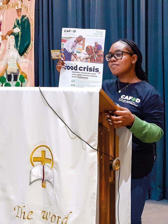 Lent calendar with daily prayers and reflection
